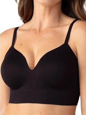 BNWT Truekind® Supportive Comfort Wireless Shaping Bra SIZE 3X IN black